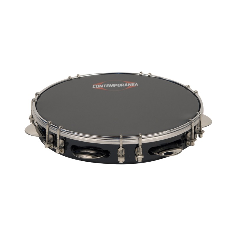 Pandeiro 10" formica - Black - Pro